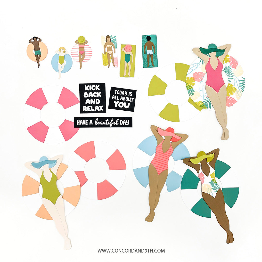 LAST CHANCE: Poolside Stamp Set