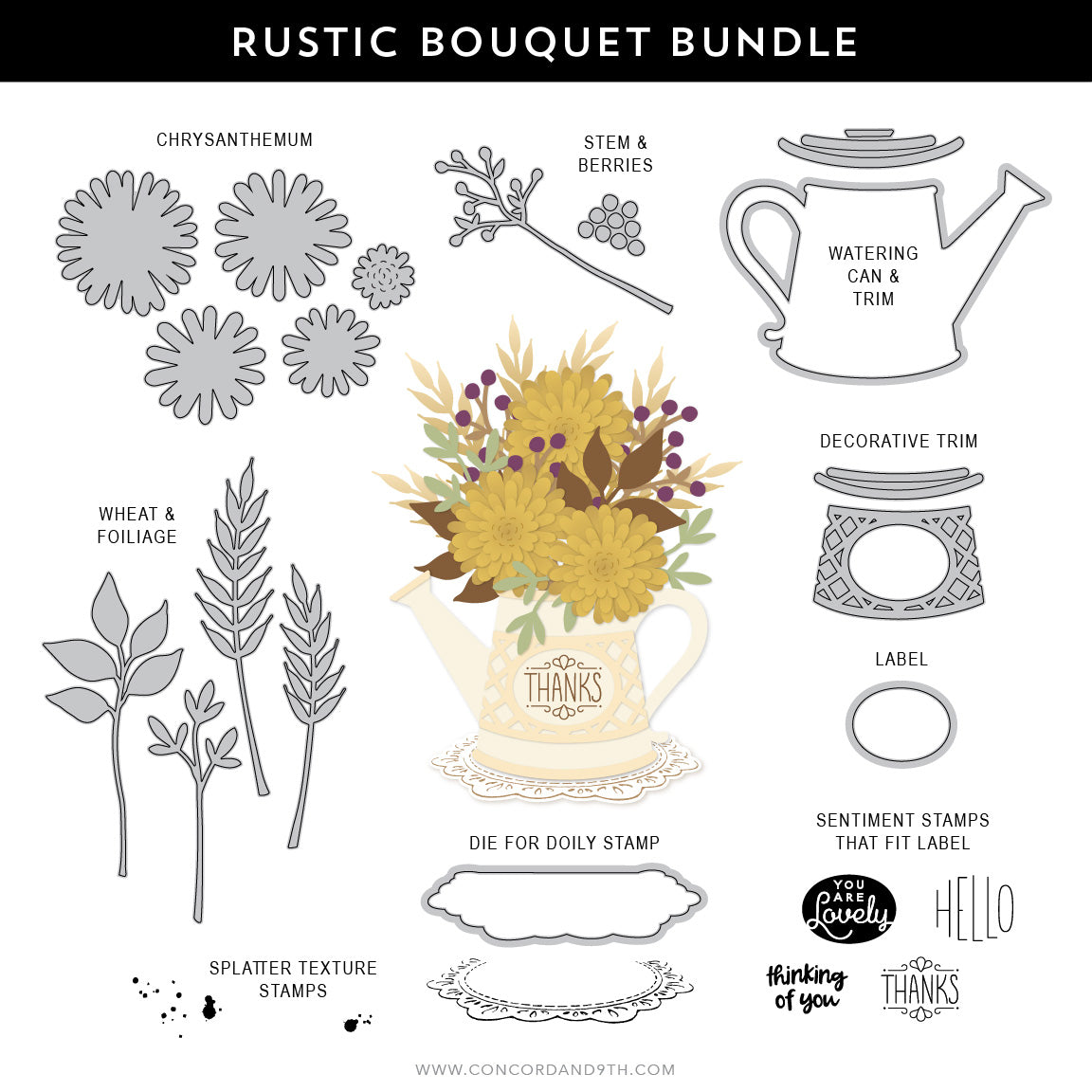 Rustic Bouquet Bundle