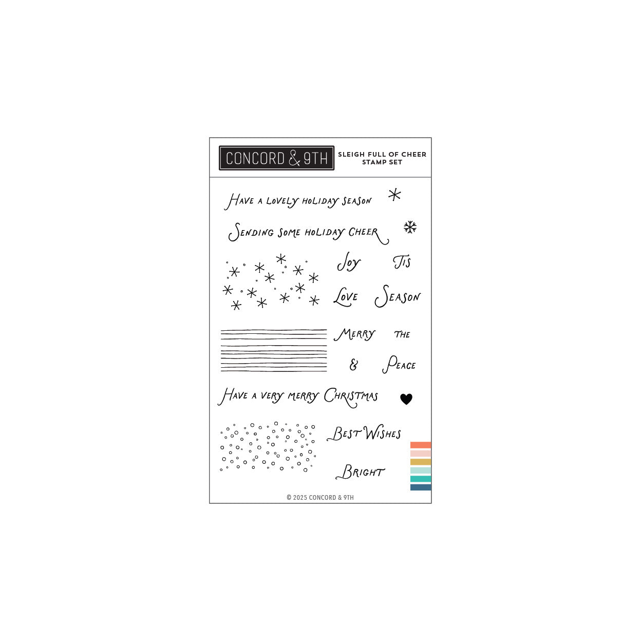 Sleigh Full of Cheer Stamp Set