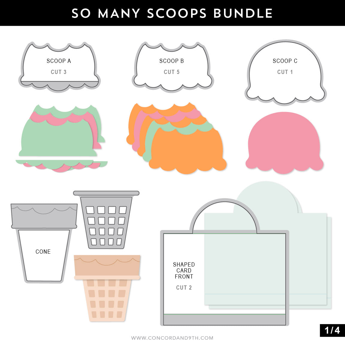 So Many Scoops Expandable Dies