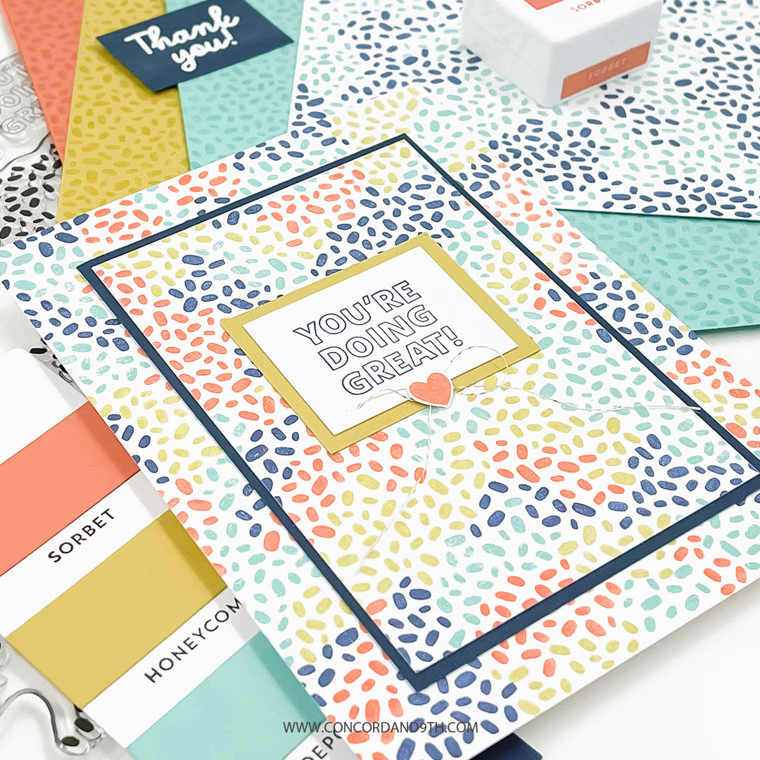 Speckled Turnabout™ Stamp Set