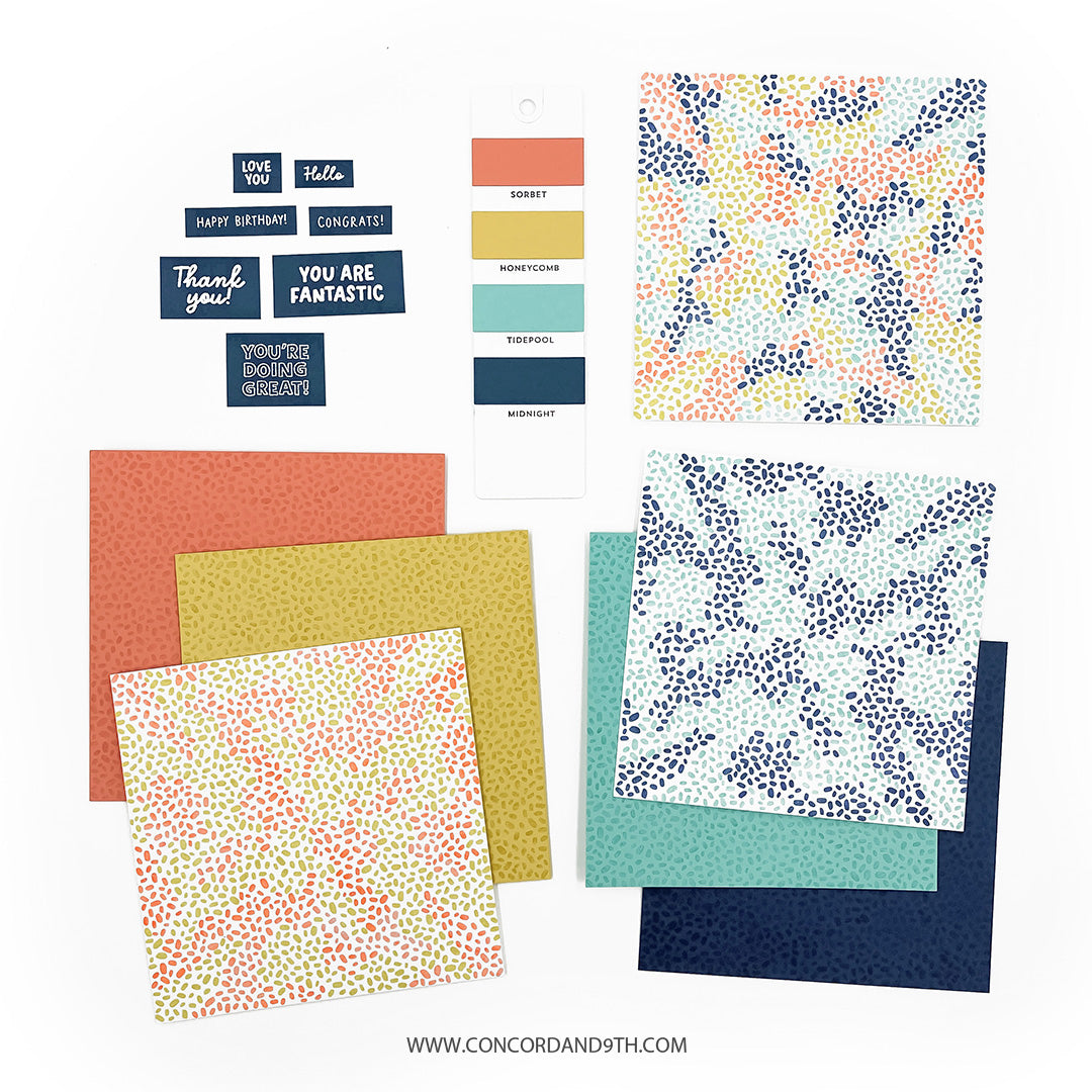 Speckled Turnabout™ Stamp Set