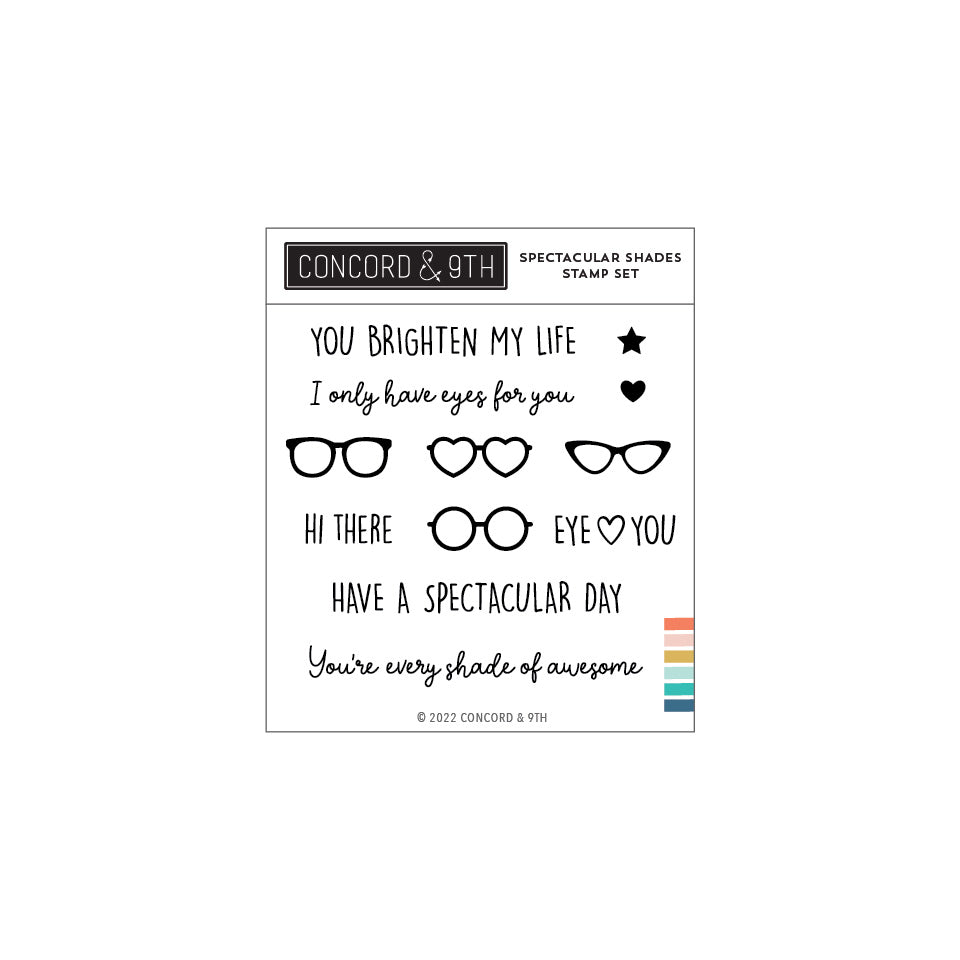 Spectacular Shades Stamp Set