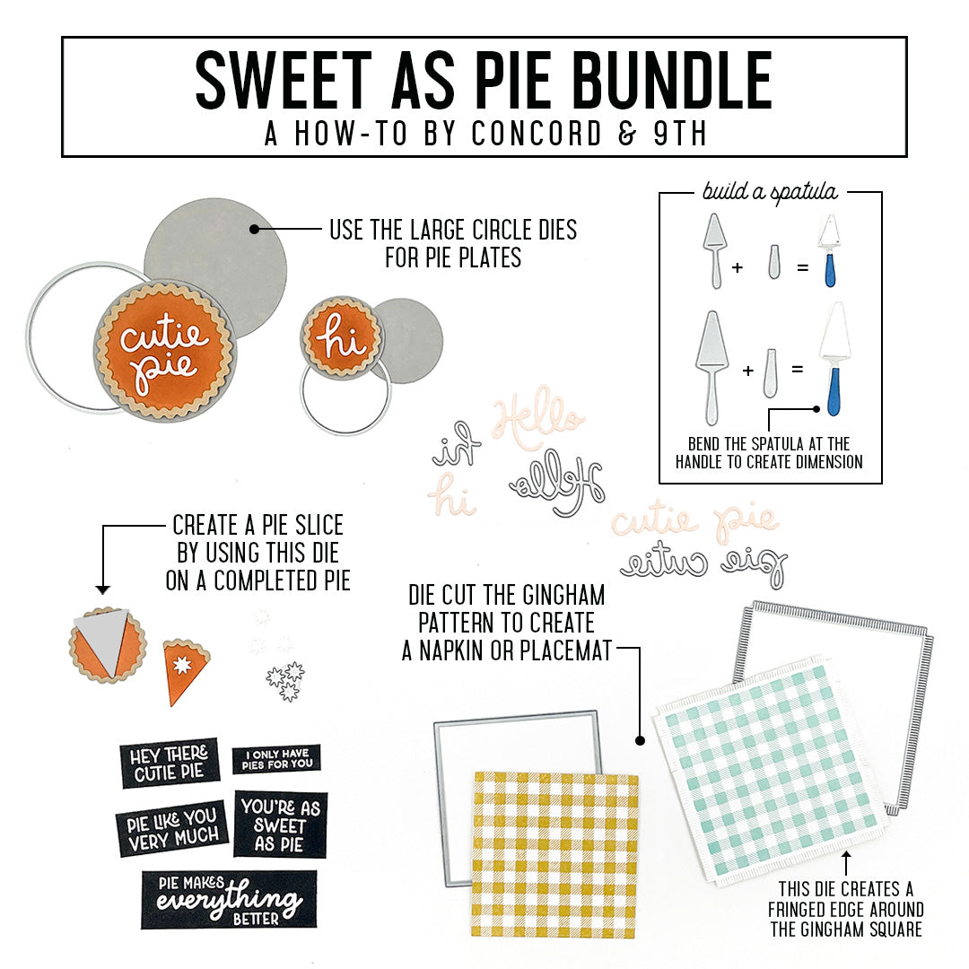 Sweet As Pie Stamp Set