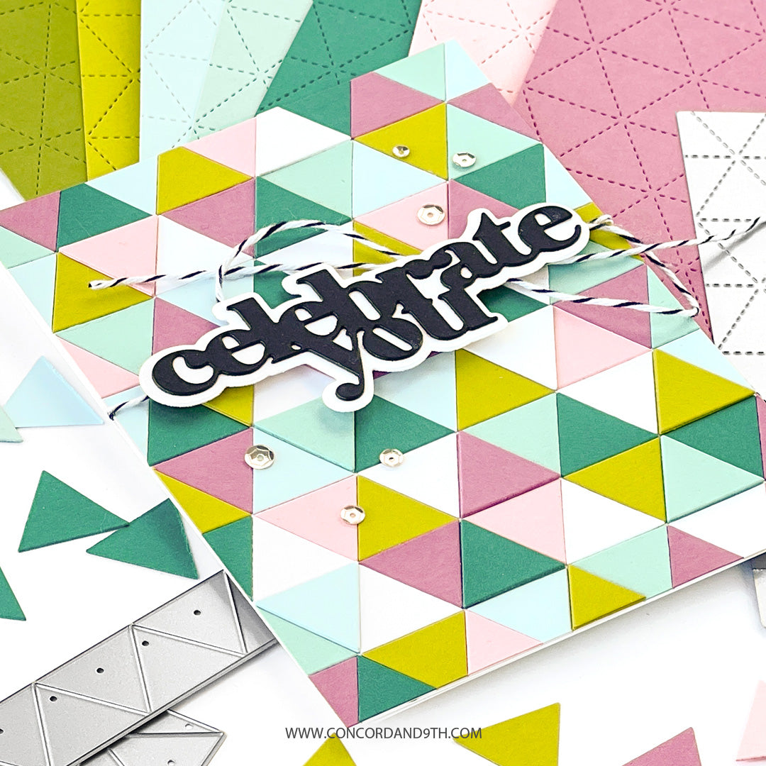 Troqueles de fondo triangular
