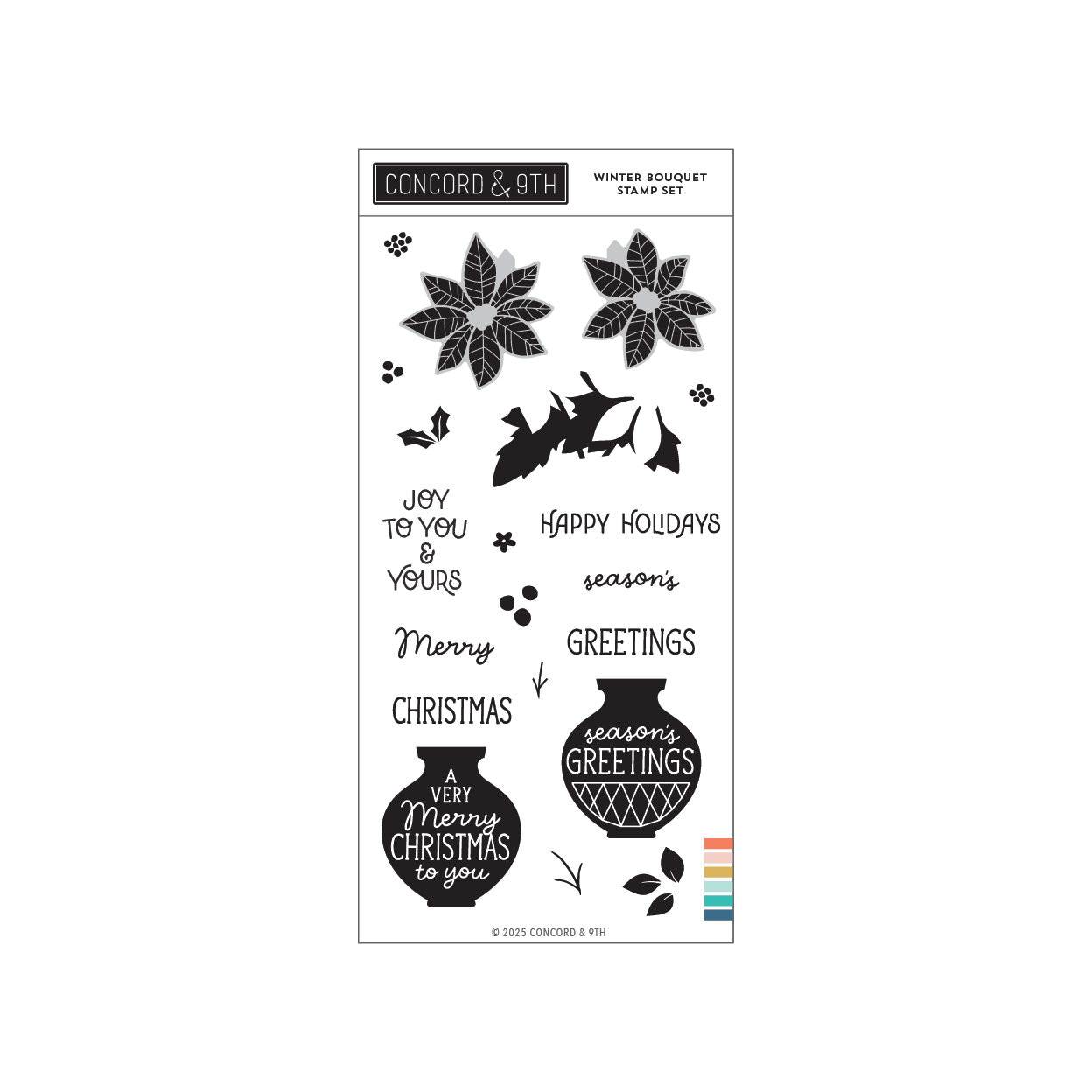 Winter Bouquet Stamp Set