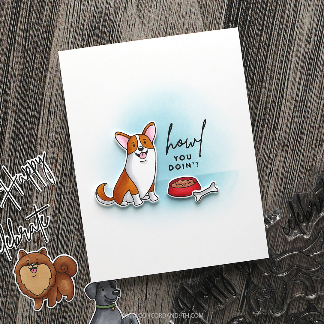 Puppy Paw-ty Stamp Set