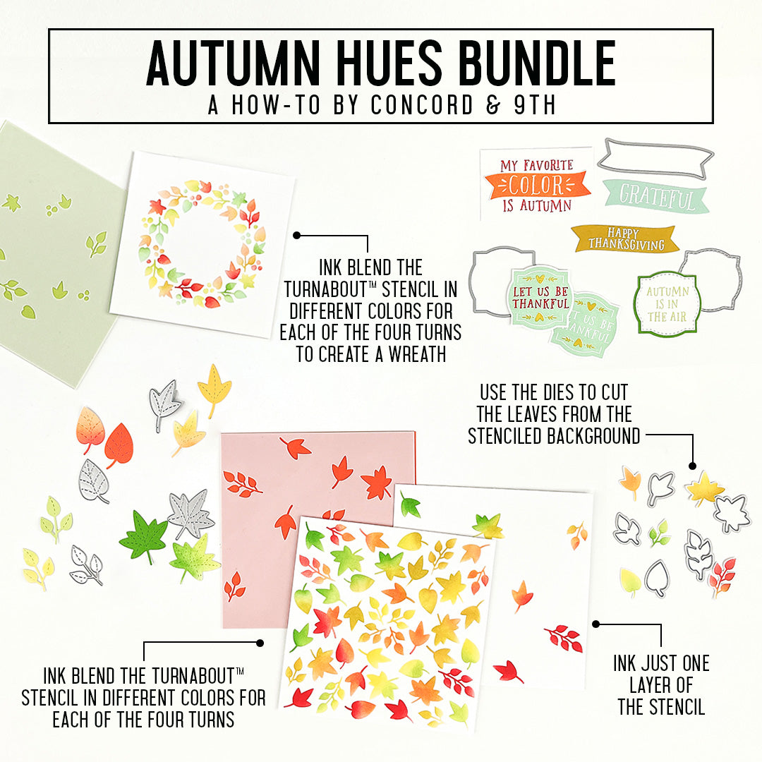 Troqueles Autumn Hues