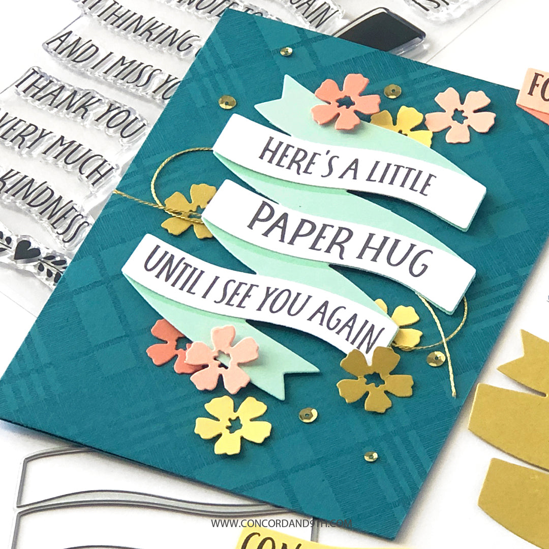 Juego de sellos para crear pancartas