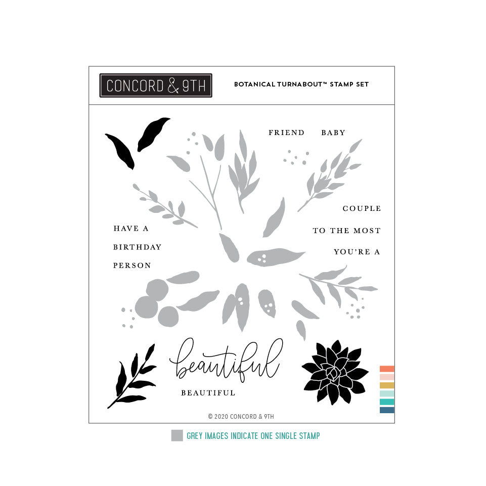 Botanical Turnabout™ Stamp Set