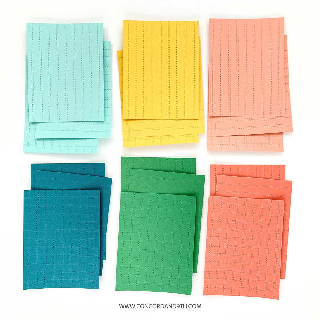 Double Stripe Card Front Die