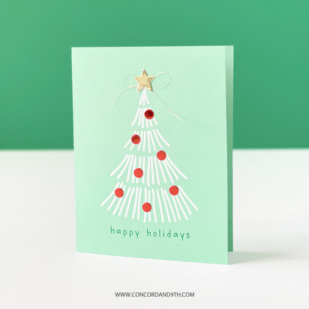 Fa La La Fringe Tree Stamp Set