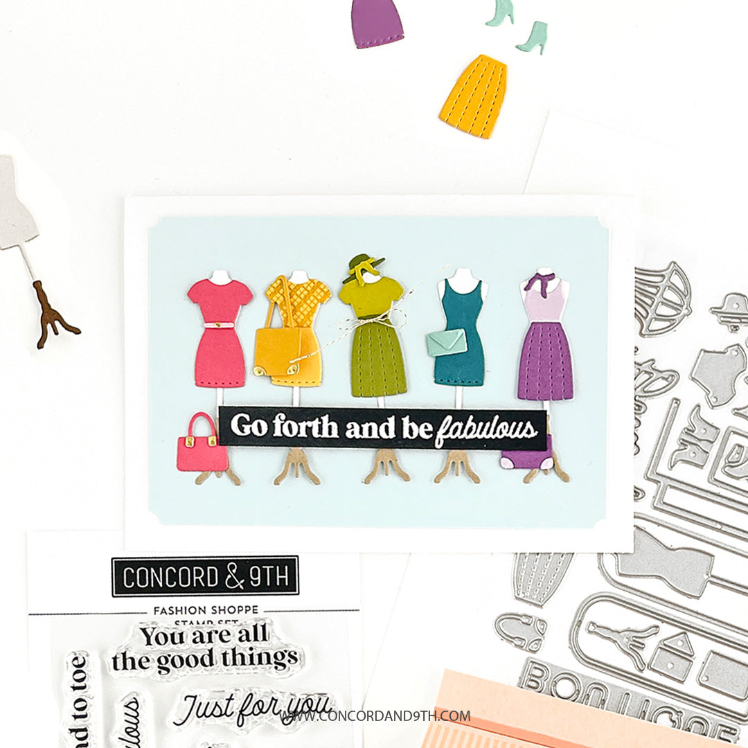 Paquete de tienda de moda