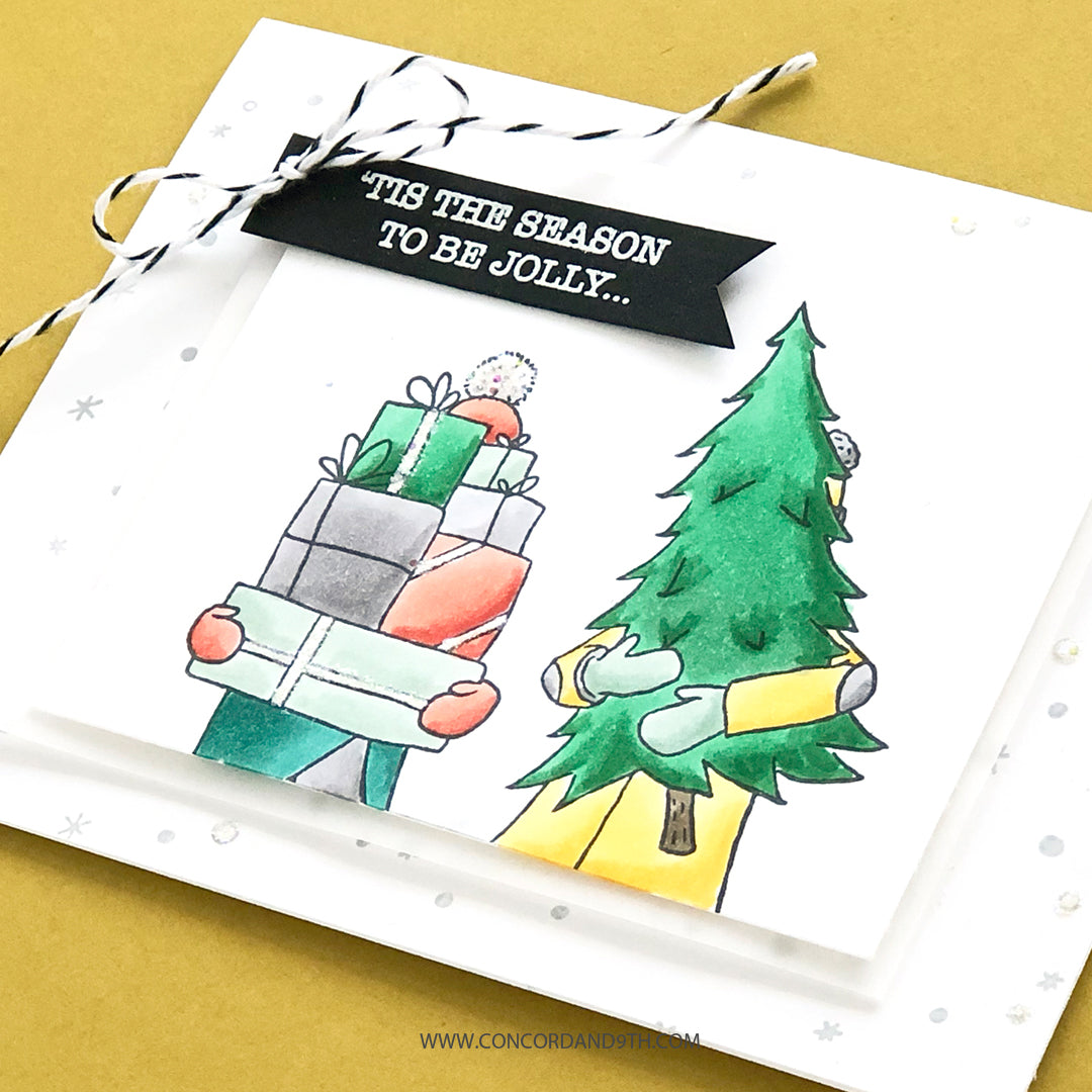 Juego de sellos Let It Snow Turnabout™
