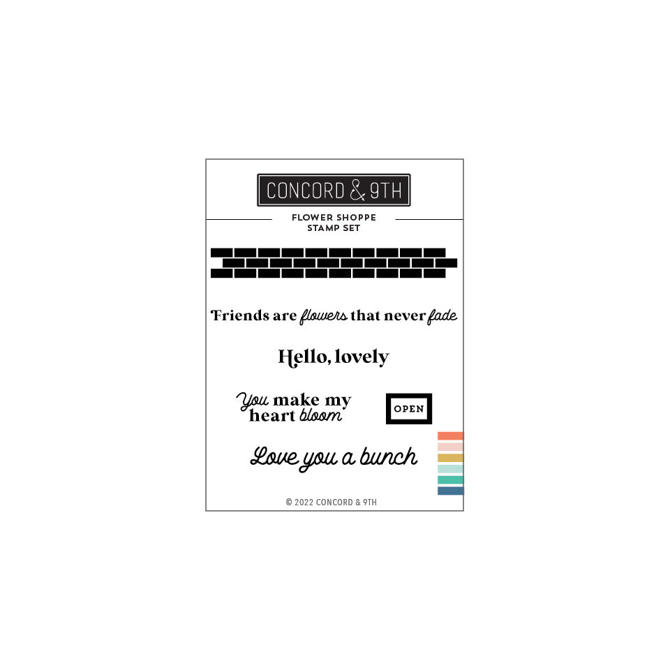 Flower Shoppe Stamp Set