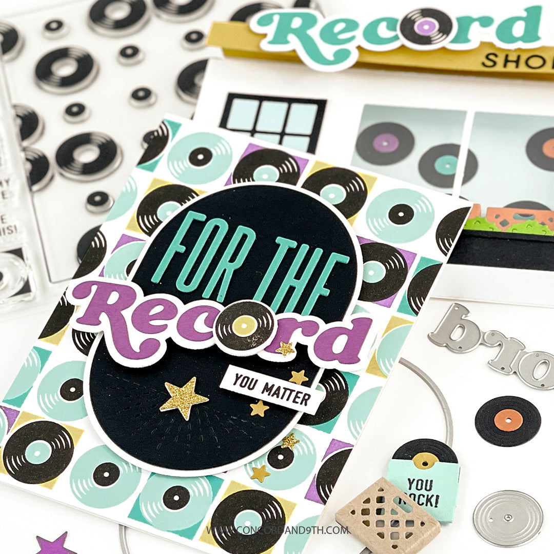 For the Record Stamp Set