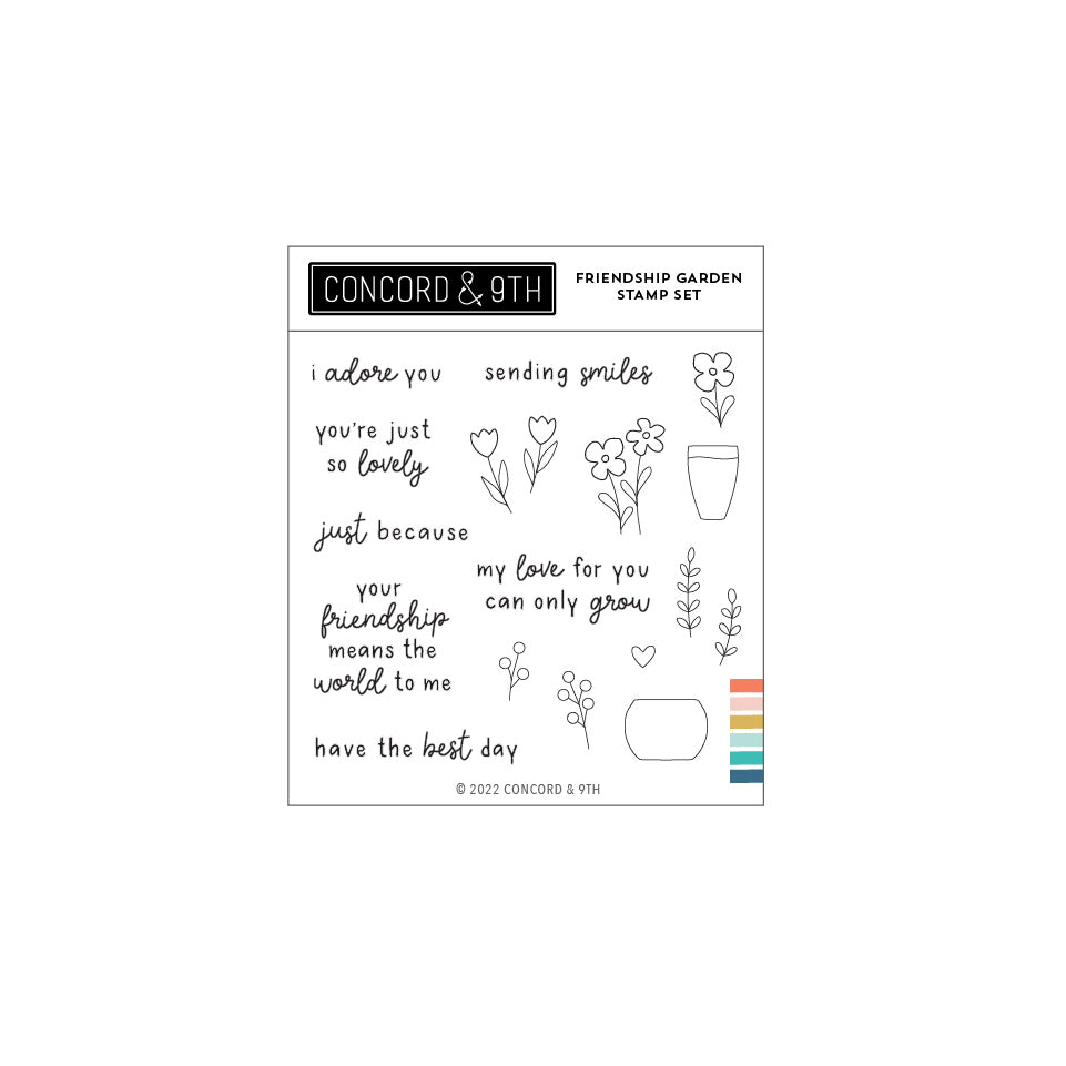 Friendship Garden Stamp Set
