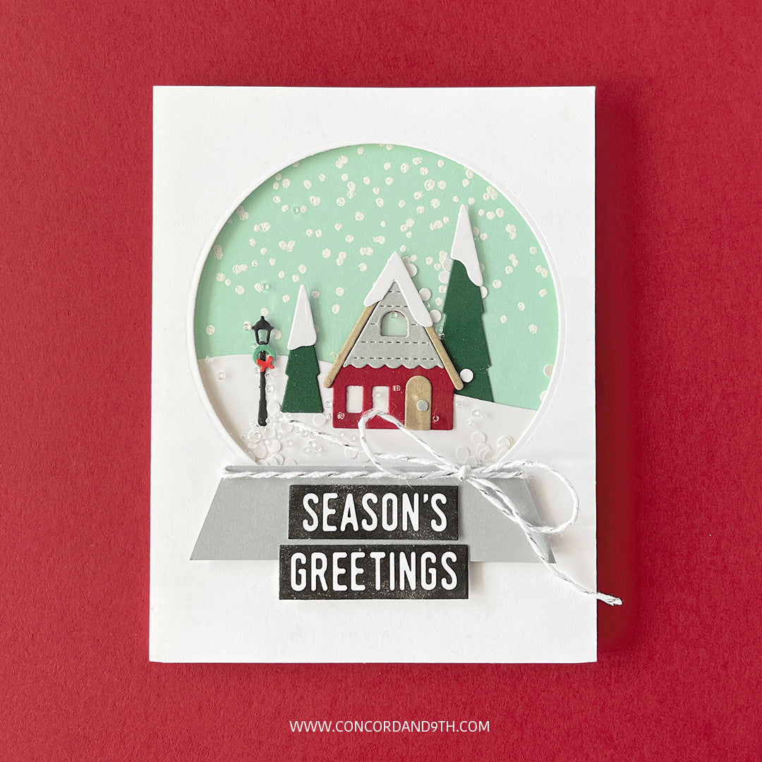 Juego de sellos Stacks Home for the Holidays