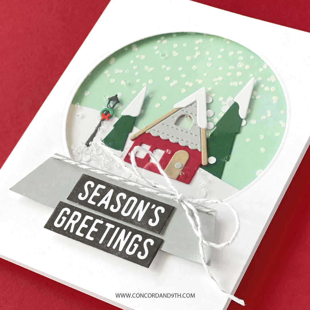 Juego de sellos Stacks Home for the Holidays