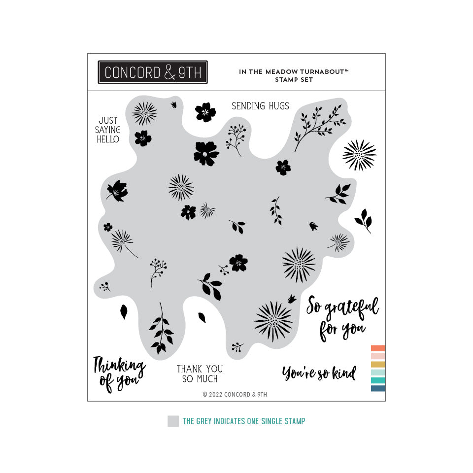 In the Meadow Turnabout™ Stamp Set