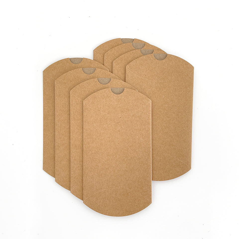 LAST CHANCE: Kraft Pillow Boxes