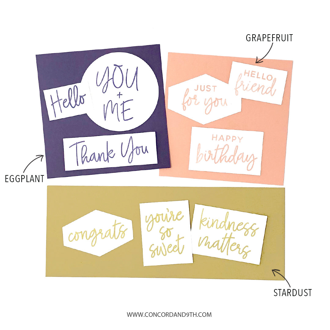 Lovely Letters Stamp Set