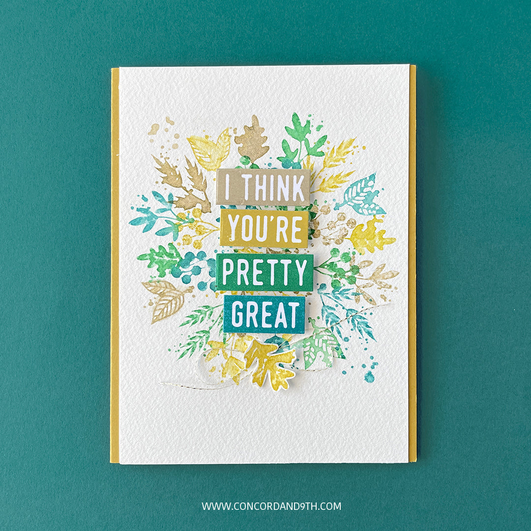 Juego de sellos Mix &amp; Match Everyday Sentiments