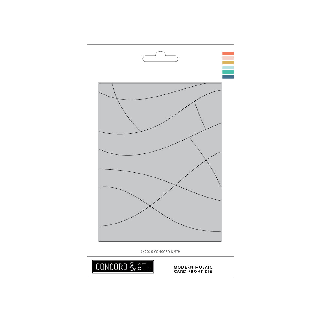 LAST CHANCE: Modern Mosaic Card Front Die