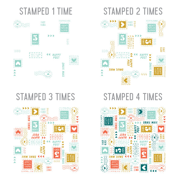 Postmarked Turnabout™ Stamp Set