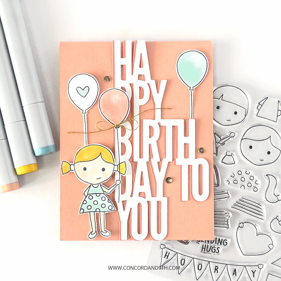 Troqueles de emparejamientos perfectos para cumpleaños