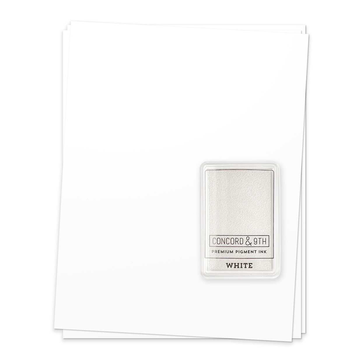 Cardstock: White Ink Pad & Cardstock BUNDLE