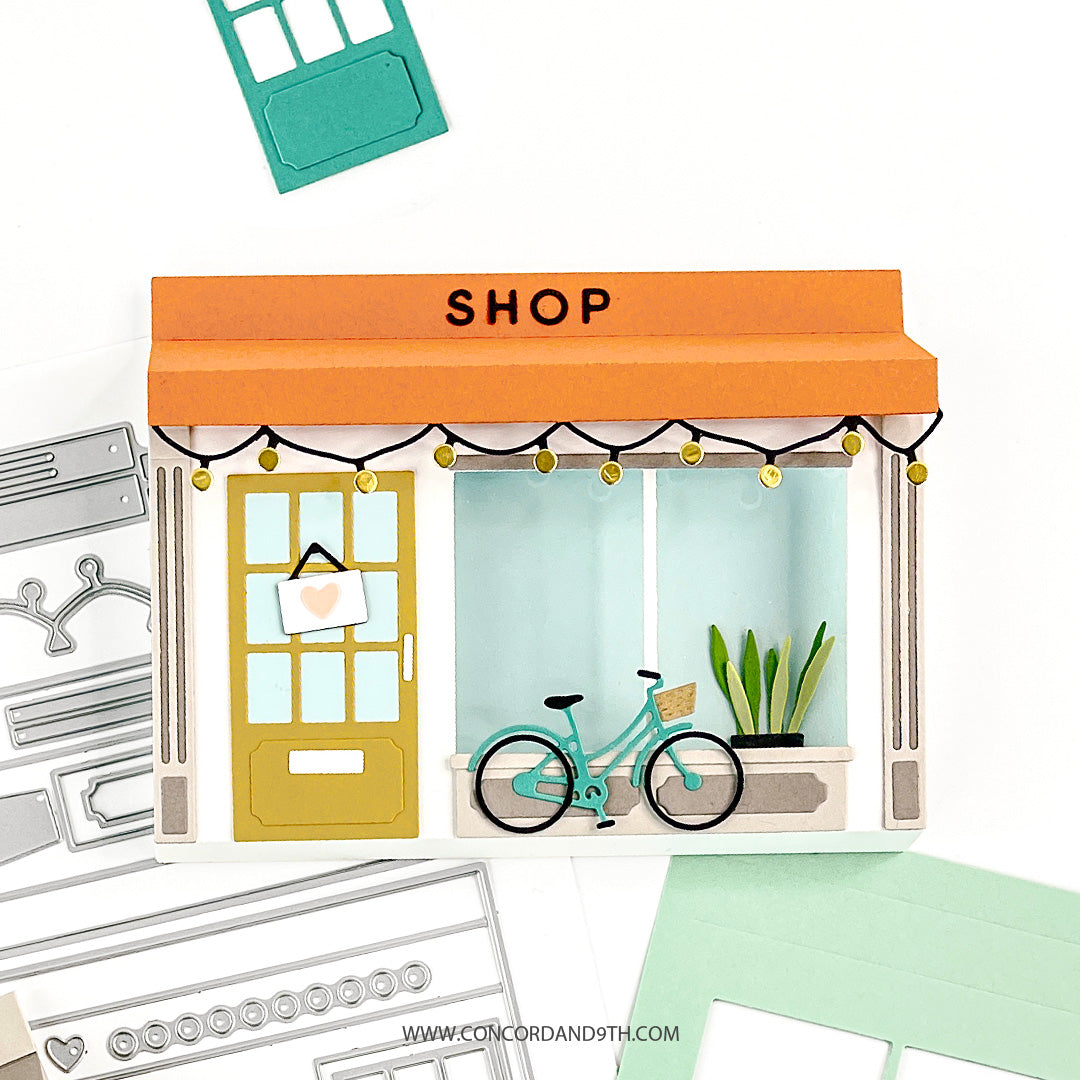 Window Shoppe Pop-Up Base Dies