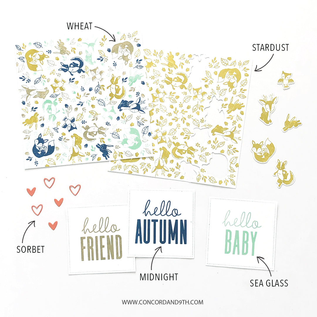 LAST CHANCE: Woodland Turnabout™ Stamp Set