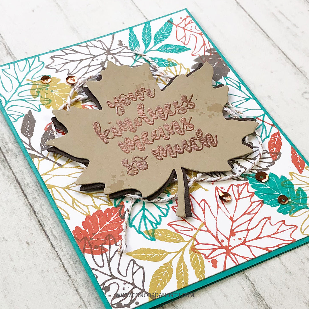 Juego de sellos Turnabout™ de Thankful Leaves