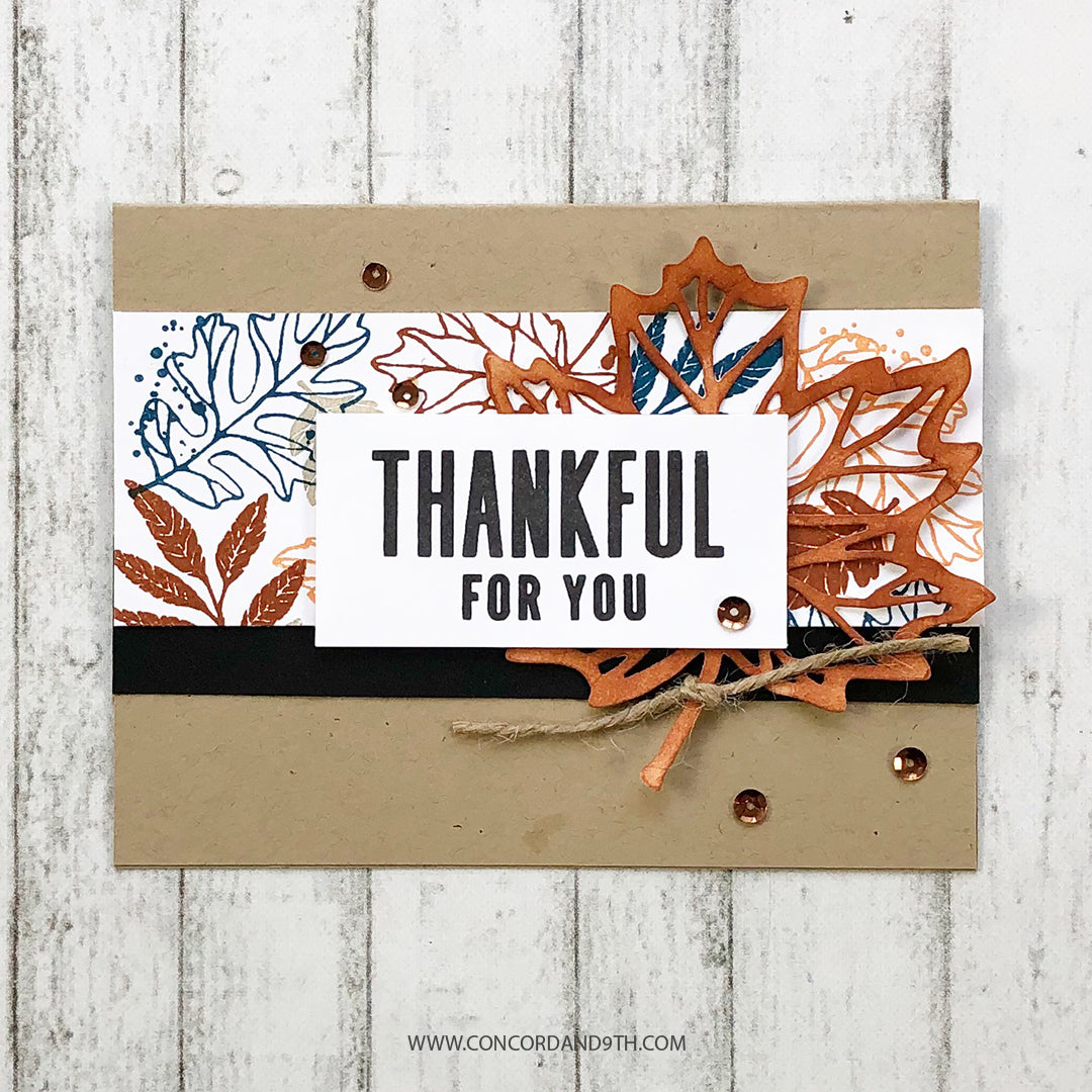 Juego de sellos Turnabout™ de Thankful Leaves